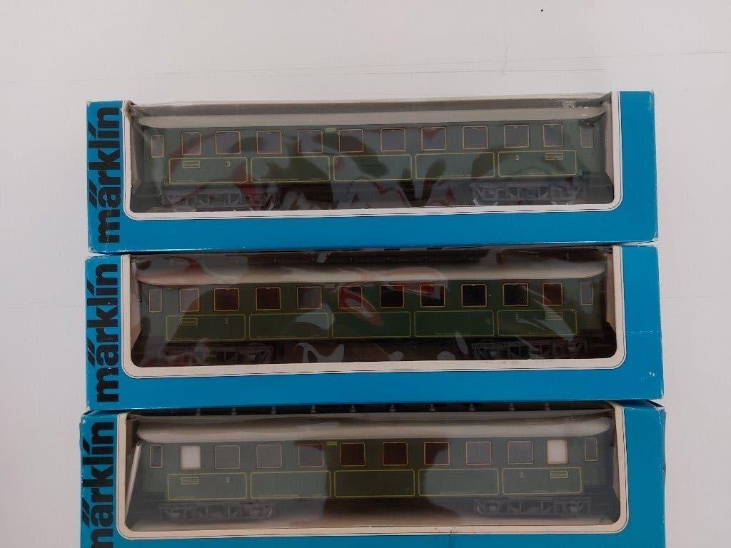 3 Marklin Personenwagons van de KBS, Hobby en Vrije tijd, Modeltreinen | H0, Wisselstroom, Ophalen of Verzenden, Märklin, Nieuw