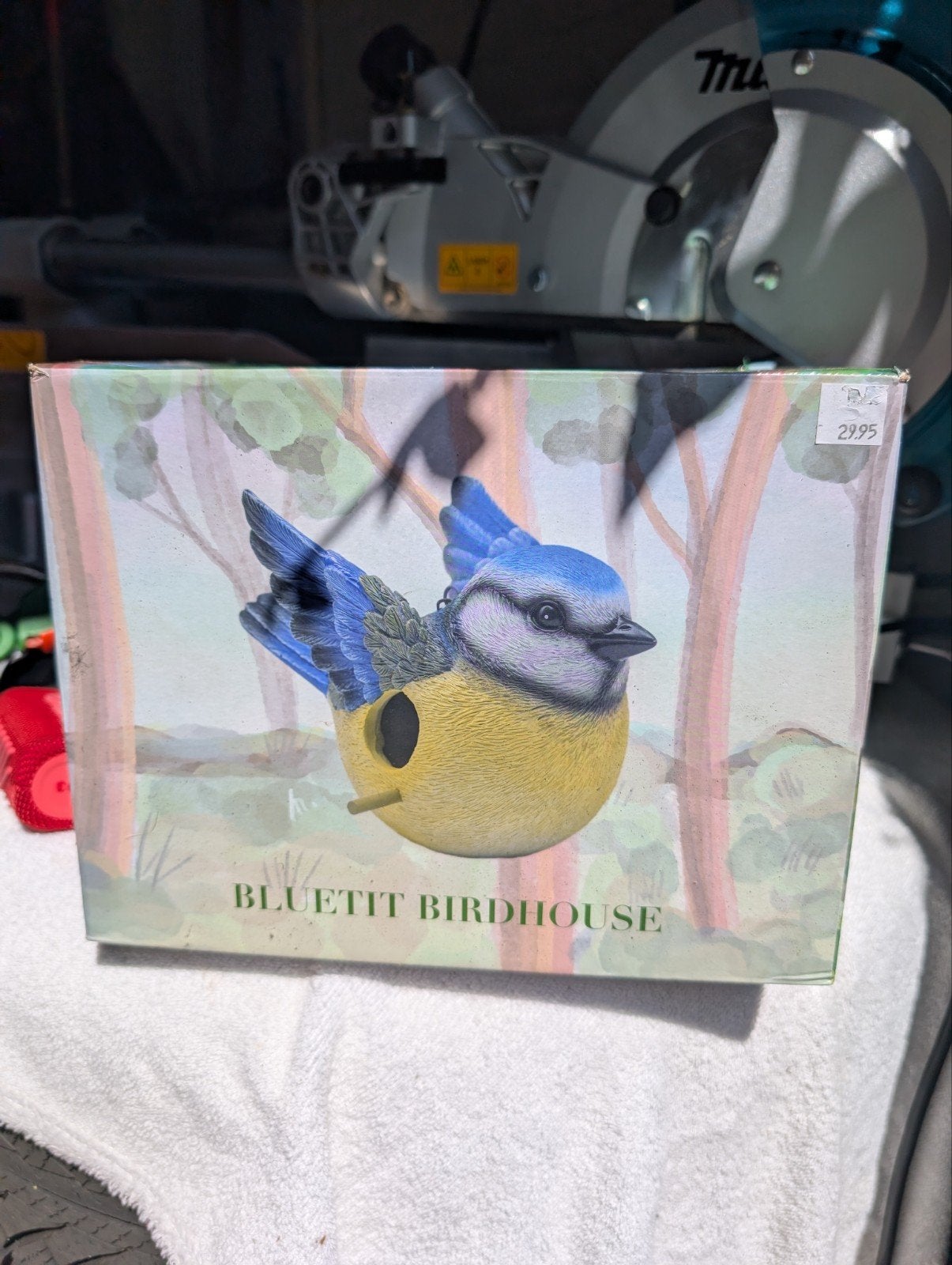 Vogelhuisje Bluetit Birdhouse - The Leonardo Collection, Ophalen of Verzenden, Nieuw