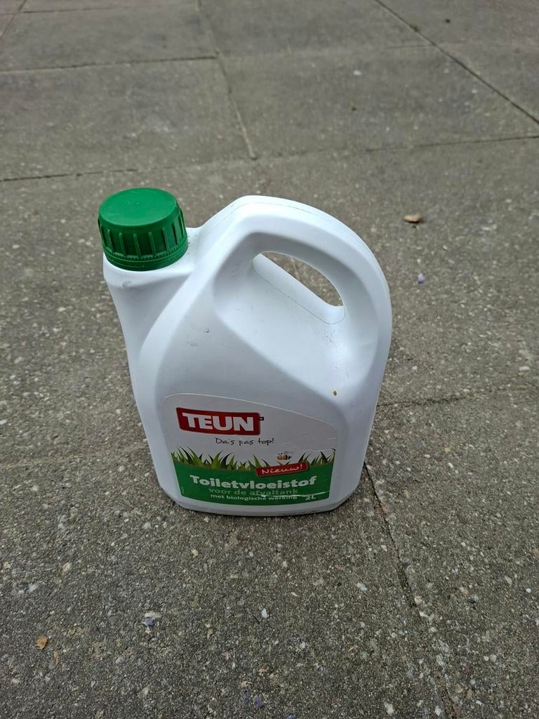 Teun toiletvloeistof voor chemisch toilet (1,5 liter), Caravans en Kamperen, Ophalen of Verzenden