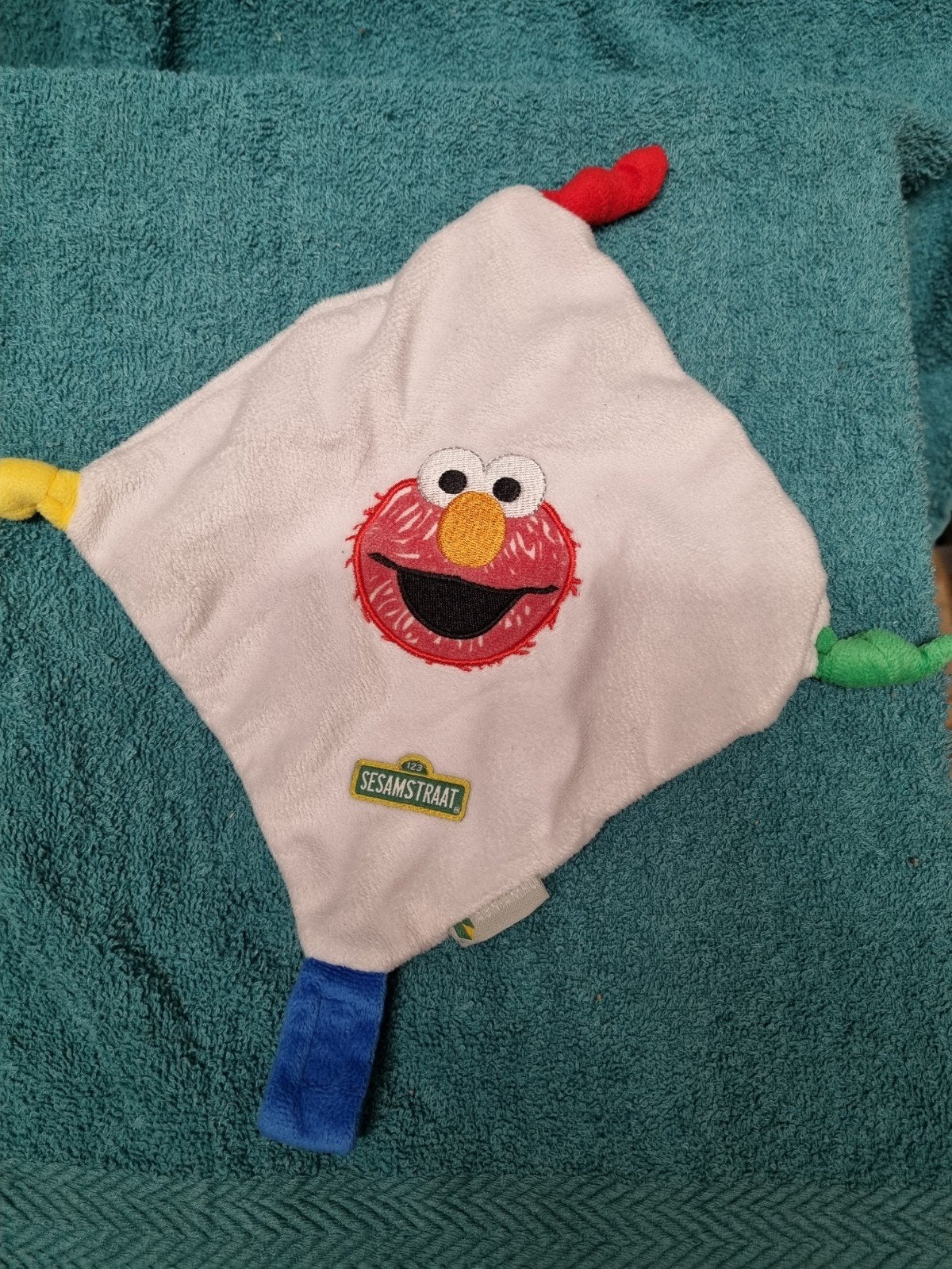 Elmo knuffel doekje nr 11, Ophalen of Verzenden, Nieuw, Overige typen