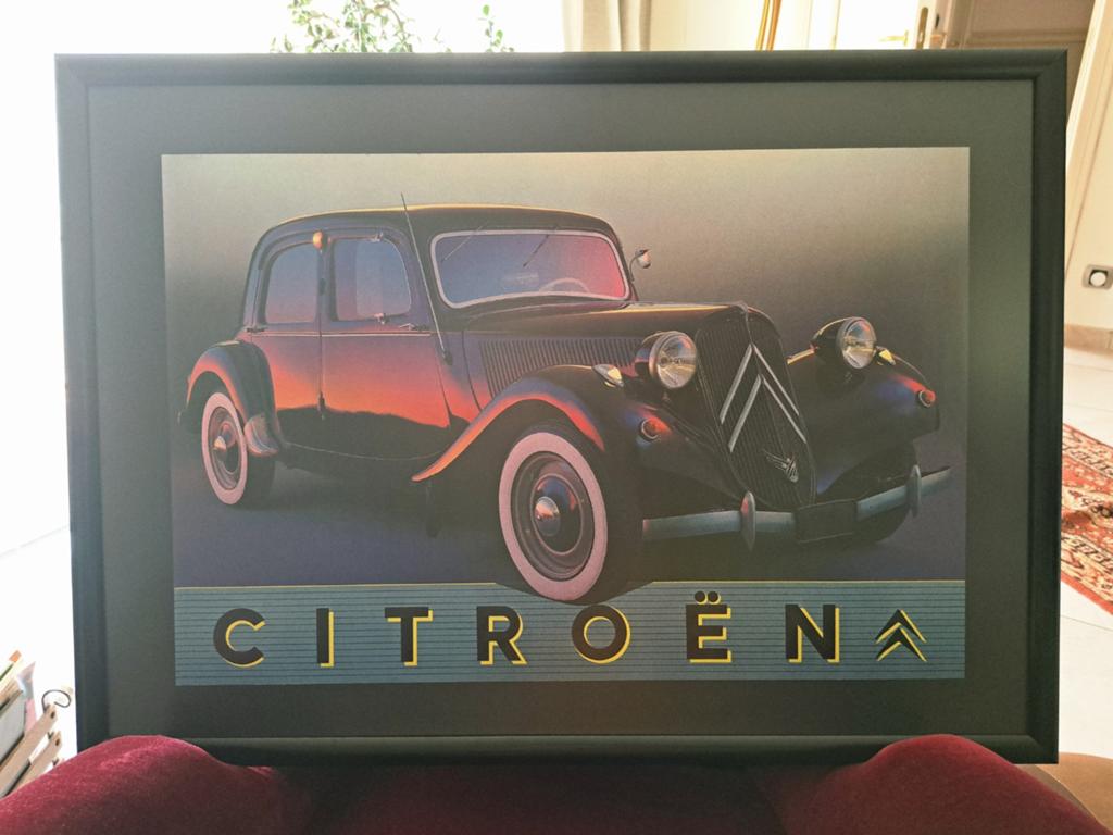 Citroen DS-2CV-Traction originele reclame posters '80, Rechthoekig Liggend, Nieuw, Ophalen of Verzenden, A1 t/m A3