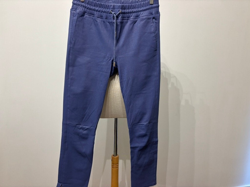 StudioAR 100% lamsleren stretch broek mt 38 (NP €399,95), Maat 38/40 (M), StudioAR, Overige kleuren, Nieuw