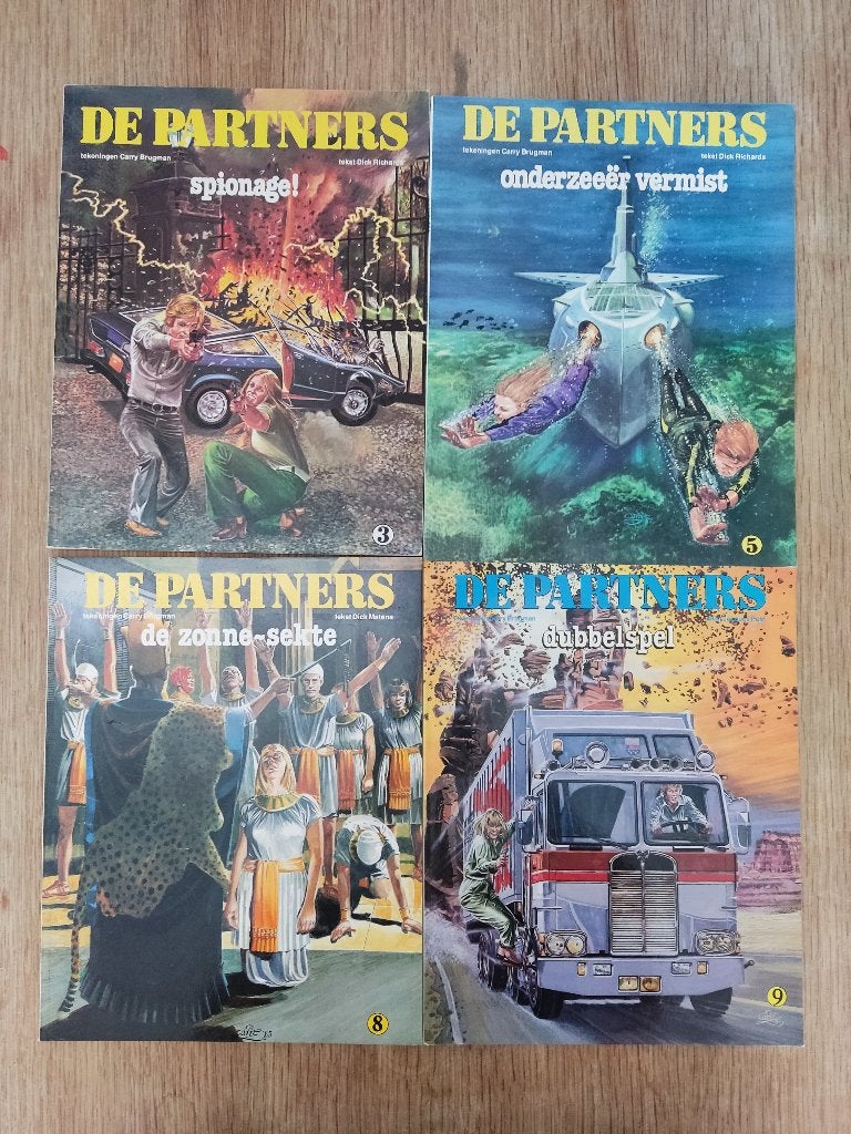 Kapitein Rob - Urbanus - Agent 327 - De partners, Boeken, Stripboeken, Meerdere stripboeken, Ophalen of Verzenden, Gelezen, Diverse