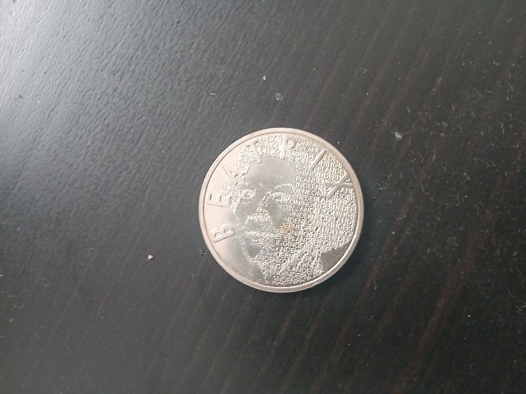 5 Euro Munt Vincent van Gogh, Postzegels en Munten, Munten | Nederland, Ophalen of Verzenden, Koningin Beatrix, Euro's, Losse munt