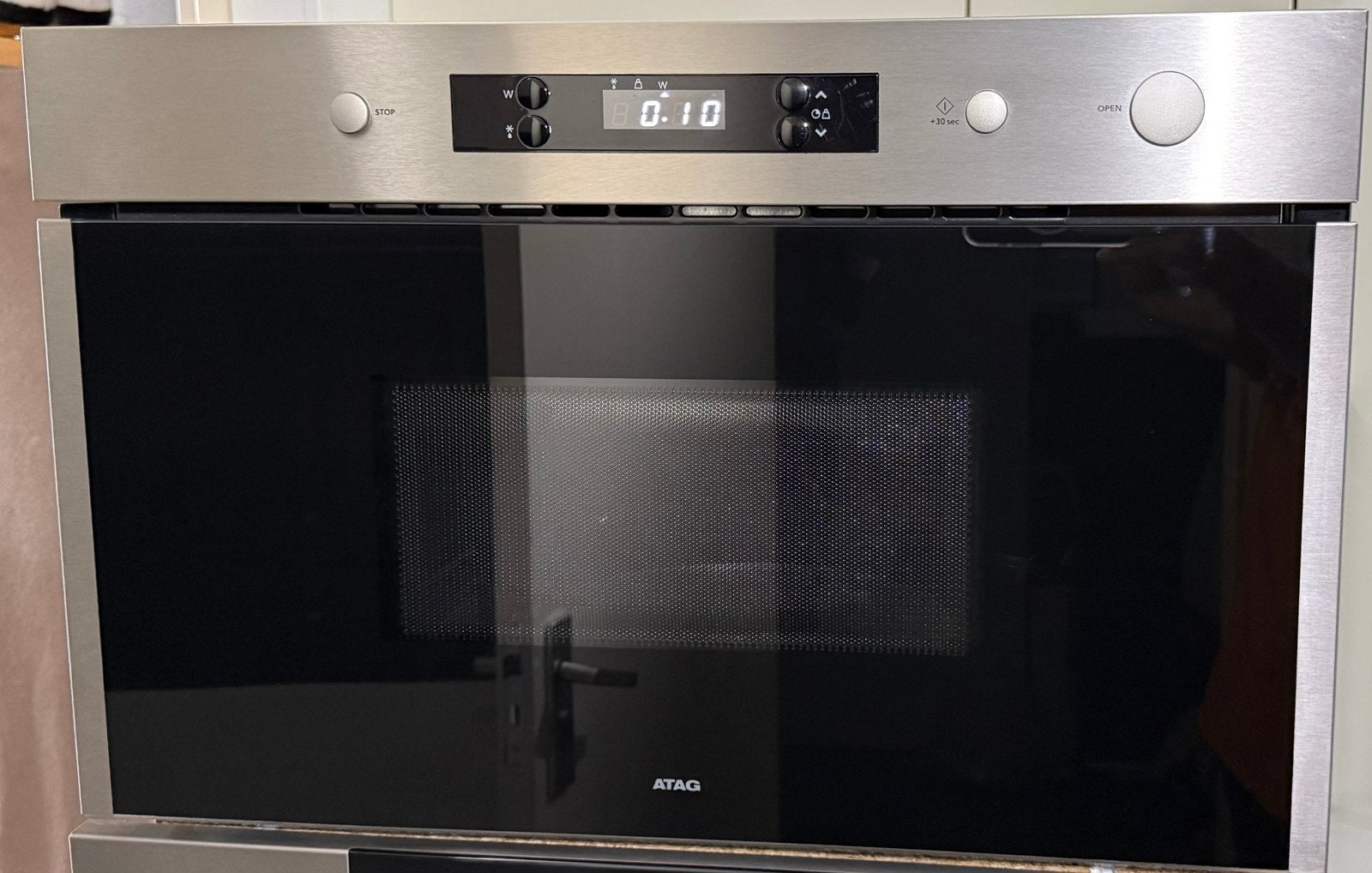 ATAG inbouw MAGNETRON MET DRAAIDEUR MA3611F, Witgoed en Apparatuur, Minder dan 45 cm, Ophalen of Verzenden, Inbouw, Magnetron