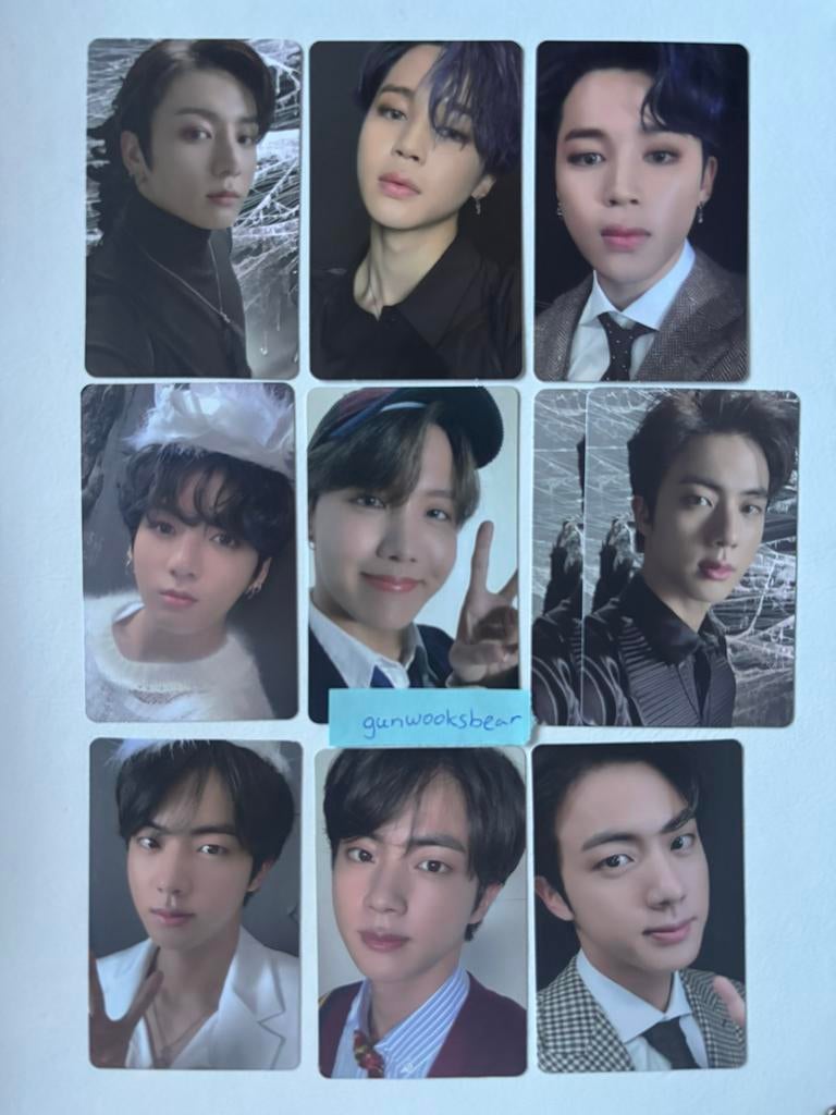BTS mots7 photocards, Verzenden, Zo goed als nieuw, Foto of Kaart