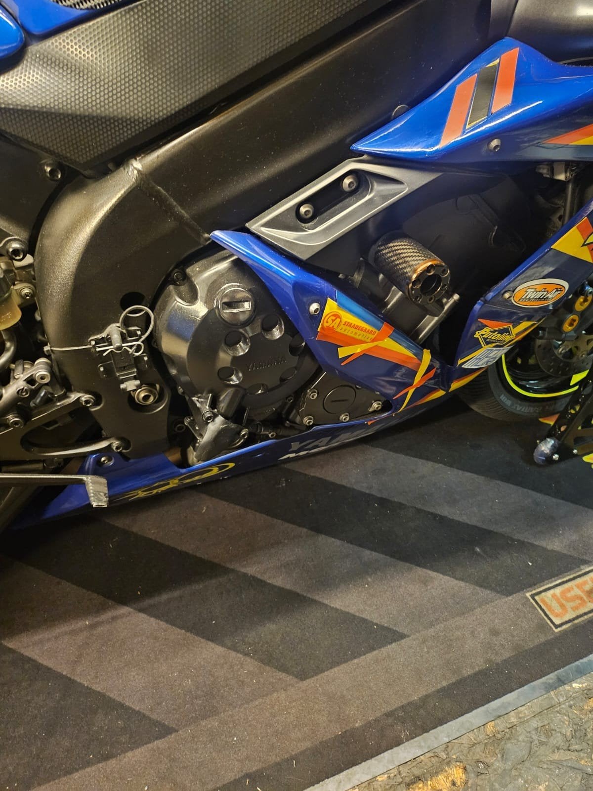 Yamaha r1 1000cc 2006, Motoren, Ophalen