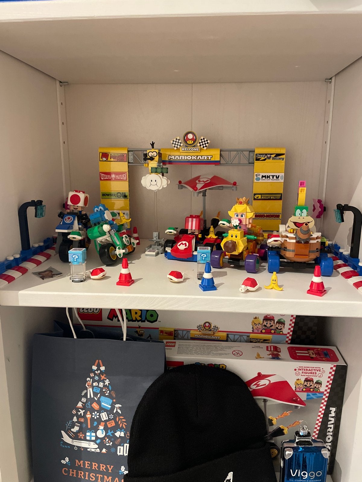 LEGO Super Mario Kart Racebaan Set (72036 & 72032), Ophalen of Verzenden, Zo goed als nieuw, Overige merken