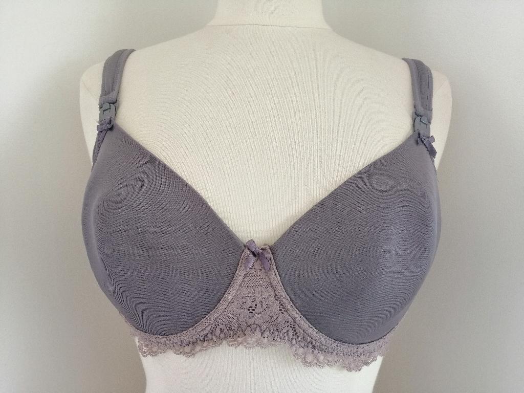 NOPPIES voedings BH grijs maat 80D, Ophalen of Verzenden, Zo goed als nieuw, Noppies, Lingerie of Zwemkleding
