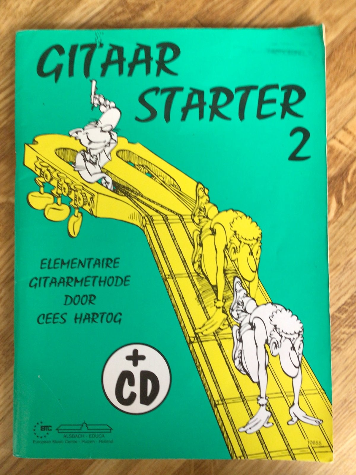 Cees Hartog, Gitaarstarter 2, incl cd, Gitaar, Les of Cursus, Ophalen of Verzenden, Zo goed als nieuw