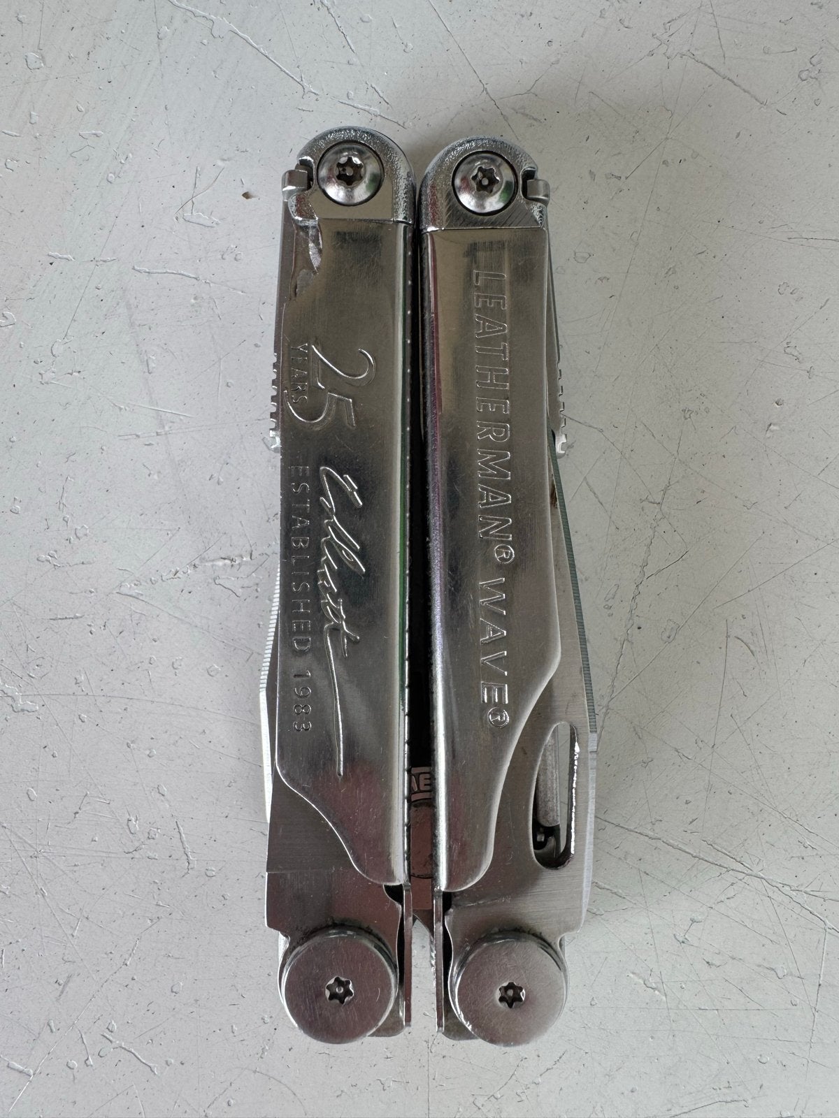 Leatherman Wave 25 Years Edition - Goede staat, Ophalen, Gebruikt