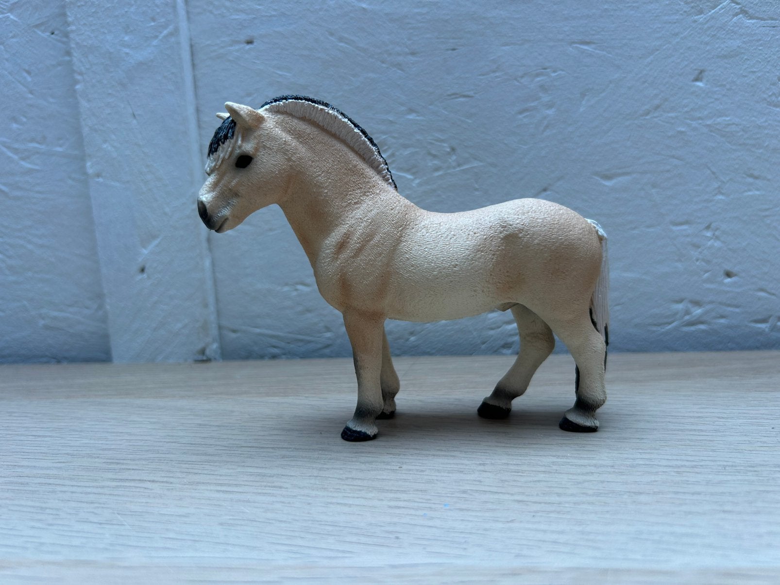 Schleich fjord hengst, Verzamelen, Dierenverzamelingen, Ophalen of Verzenden, Zo goed als nieuw, Paard, Beeldje of Figuurtje