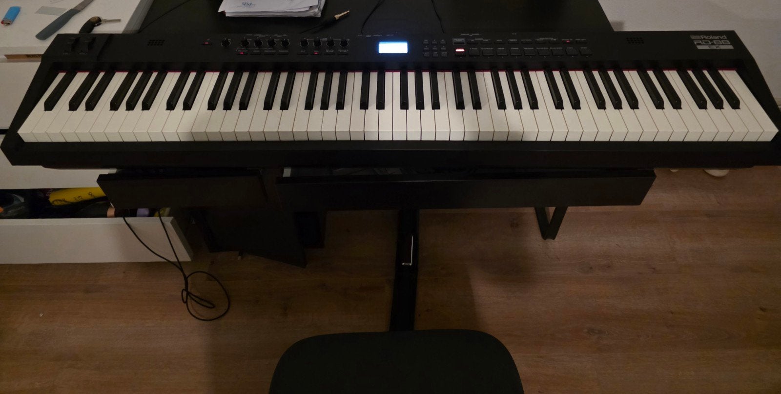 Roland RD-88 EX Stage Piano - Zo goed als nieuw, Muziek en Instrumenten, Ophalen, 88 toetsen, Roland, Zo goed als nieuw