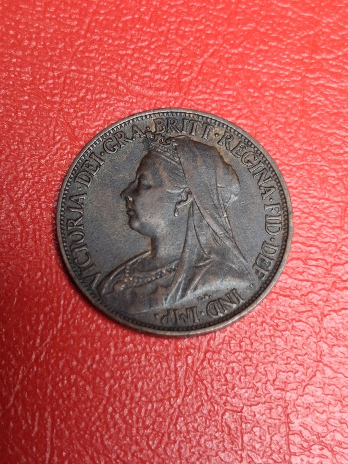 farthing 1901 Engeland, Ophalen of Verzenden, Overige landen