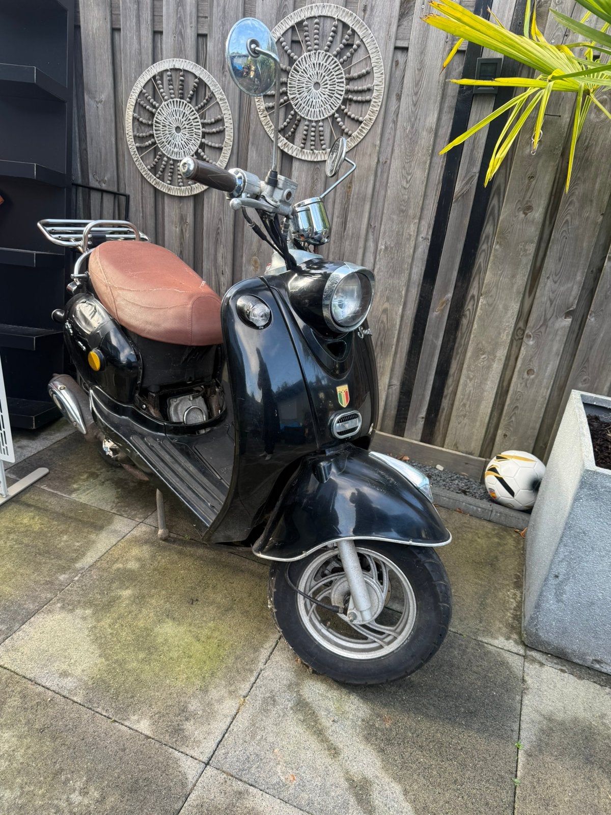 Santini retro scooter, Ophalen of Verzenden, Zo goed als nieuw