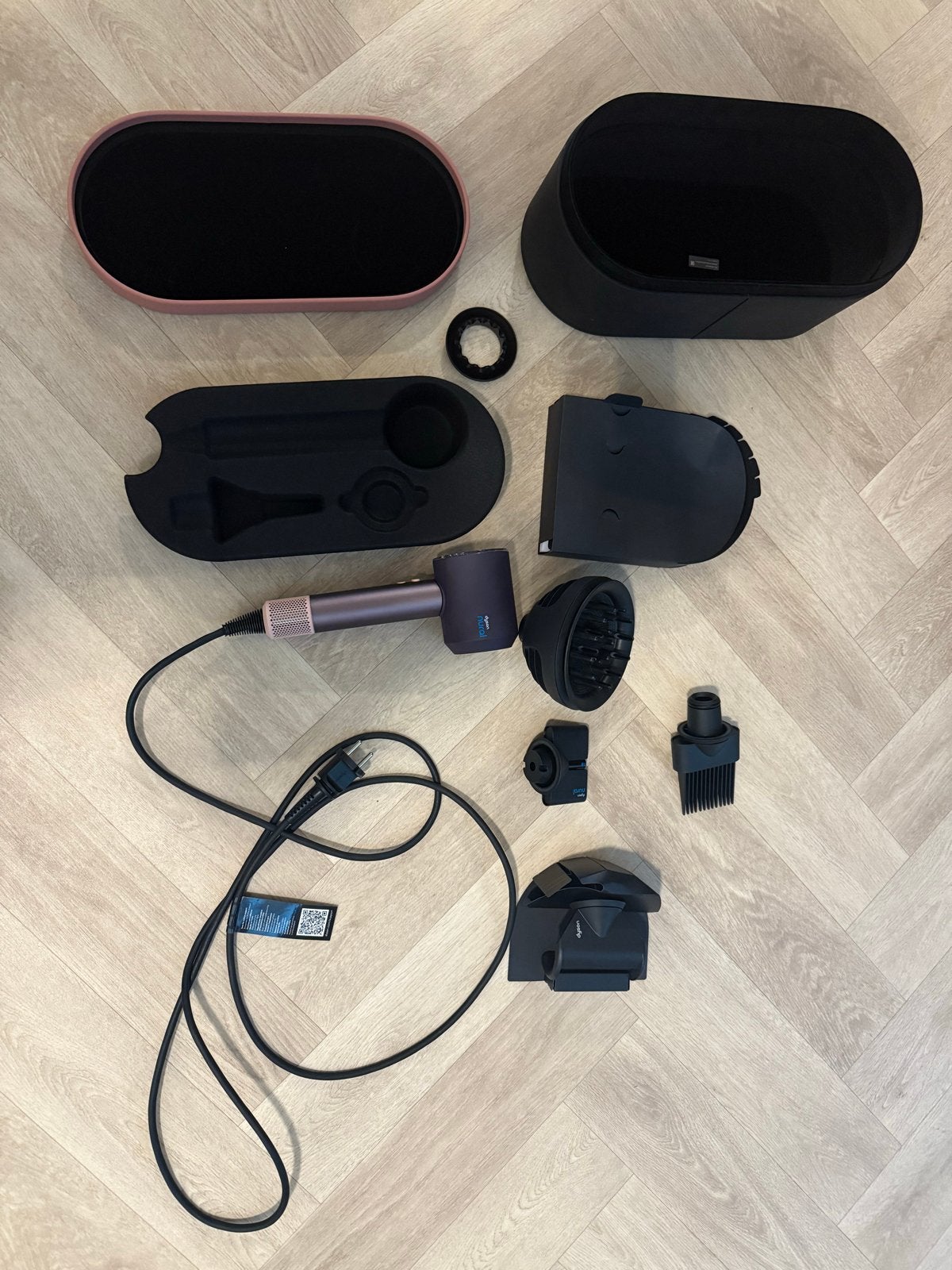 Dyson Supersonic Nural Föhn - Jasper Plum, Witgoed en Apparatuur, Ophalen, Zo goed als nieuw, Haarverzorging