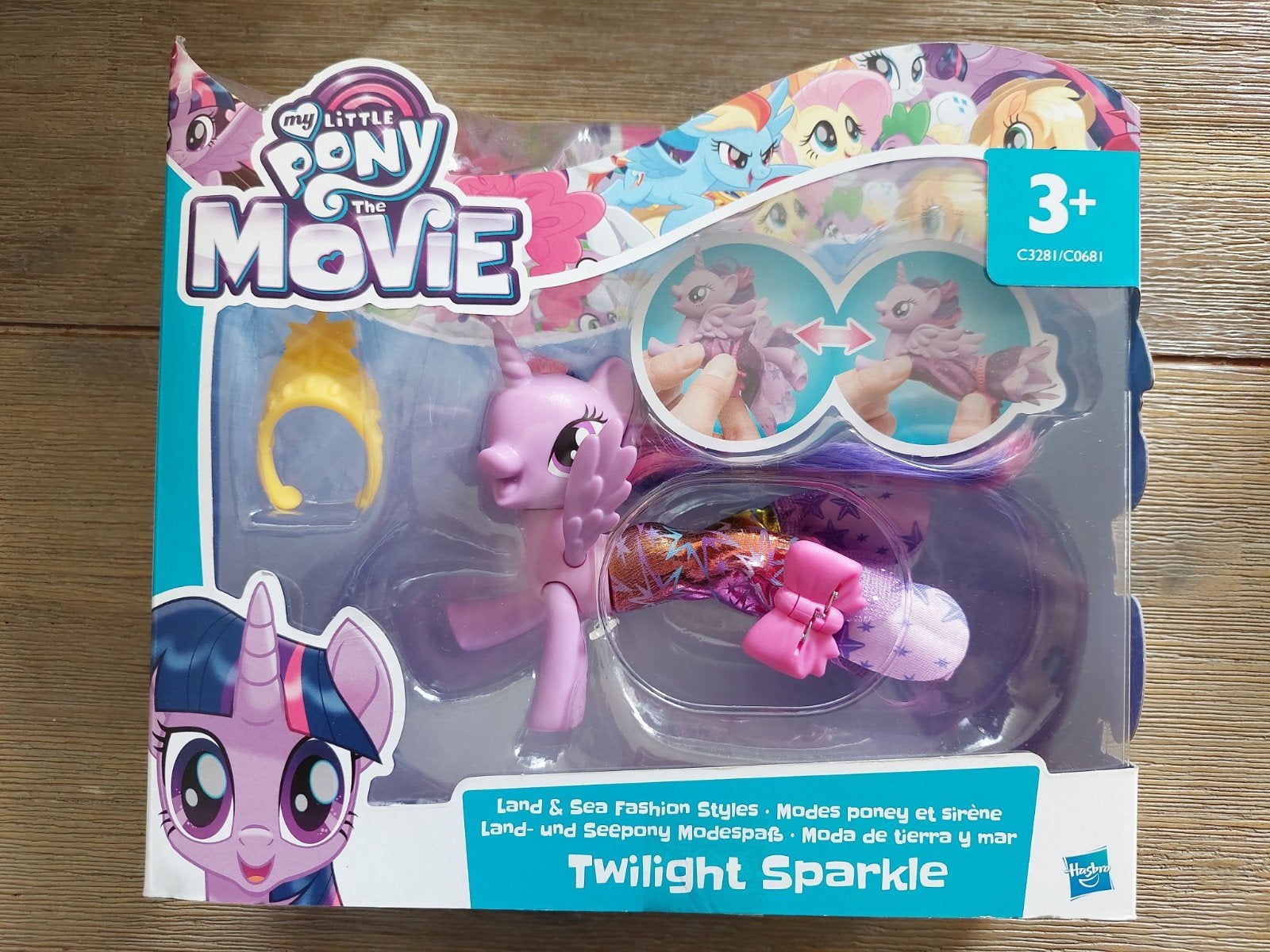 My Little Pony Twilight Sparkle Land & Sea Fashion Style Pon, Verzenden, Nieuw