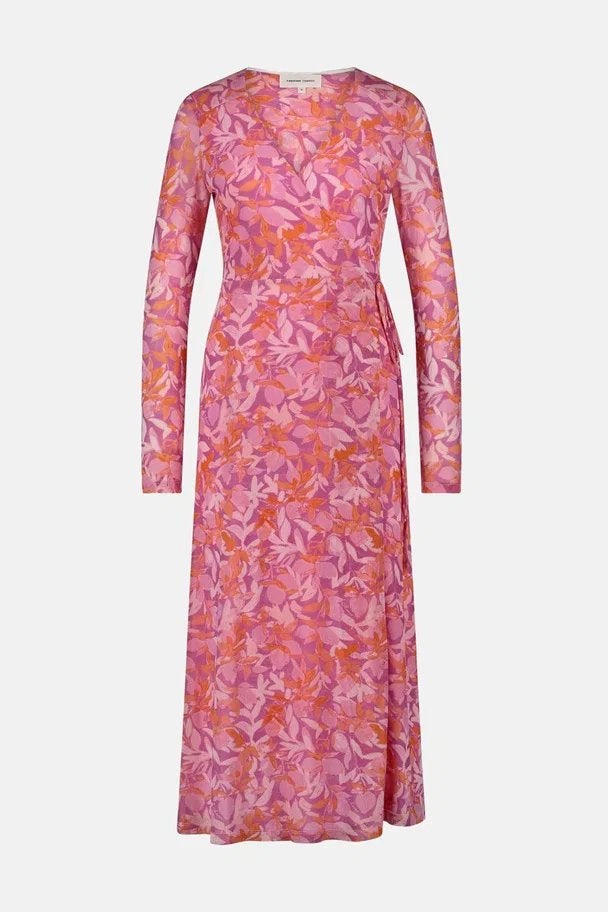 Nieuw! Fabienne Chapot Wikkeljurk XXL - Roze/Oranje, Maat 46/48 (XL) of groter, Nieuw, Ophalen of Verzenden, Roze