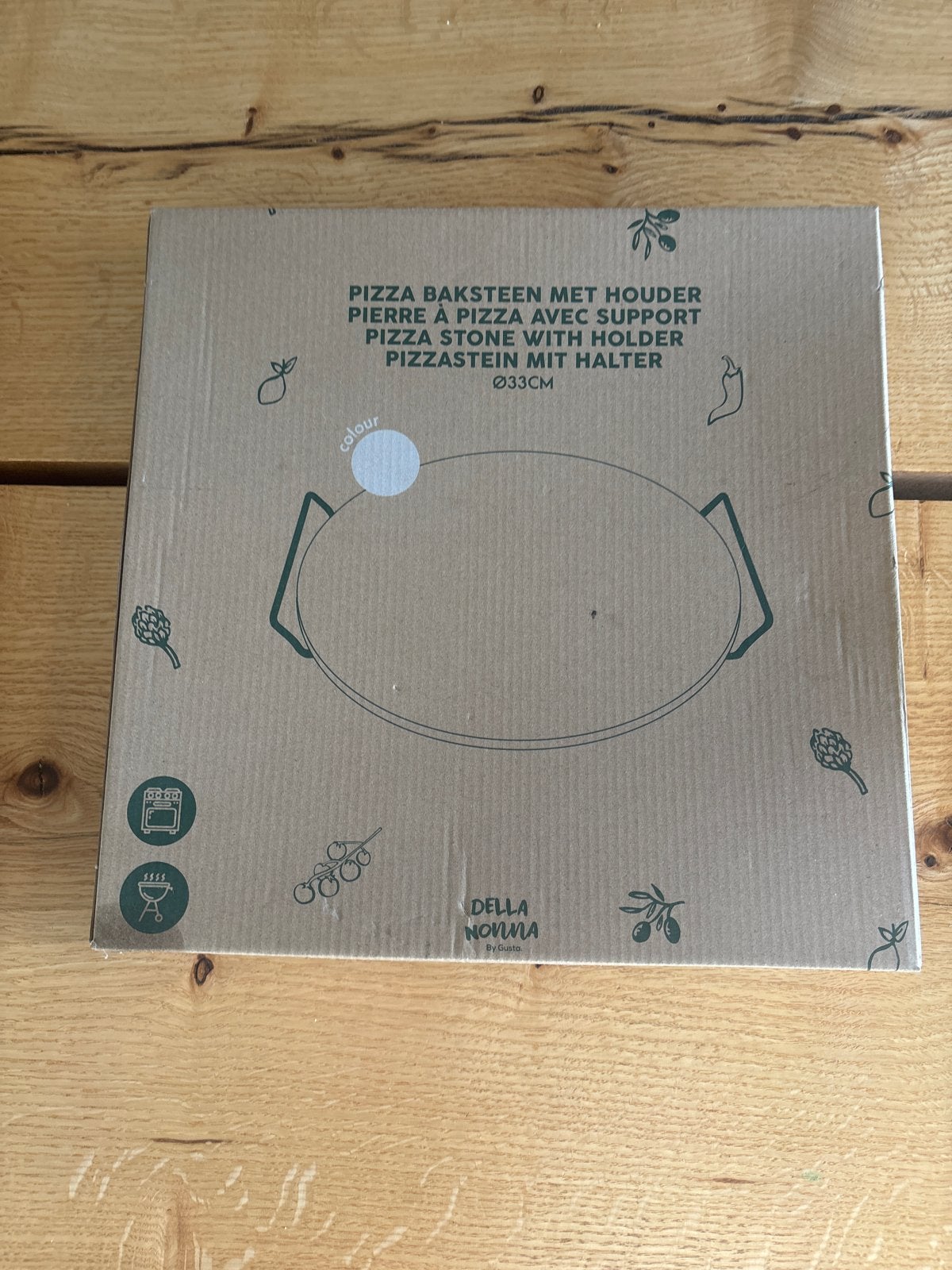 Nieuwe pizzasteen van Della Nonna by Gusto, Ophalen of Verzenden, Nieuw