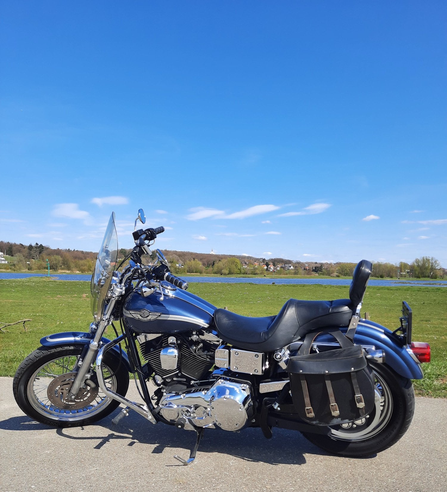 Harley Davidson FXD 2003 100th Anniversary 16615 miles, Motoren, 2 cilinders, Occasion, Particulier, Handgeschakeld