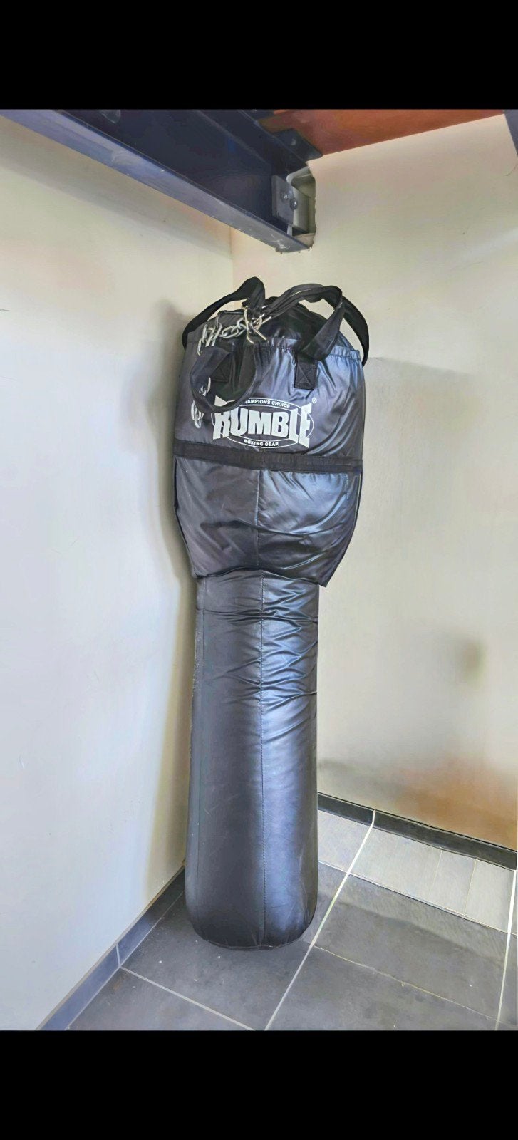 Rumble Uppercut Bokszak (Angle Bag) – Ideaal voor opstoten, Gebruikt, Overige, Vechtsportmateriaal, Groter dan maat XL