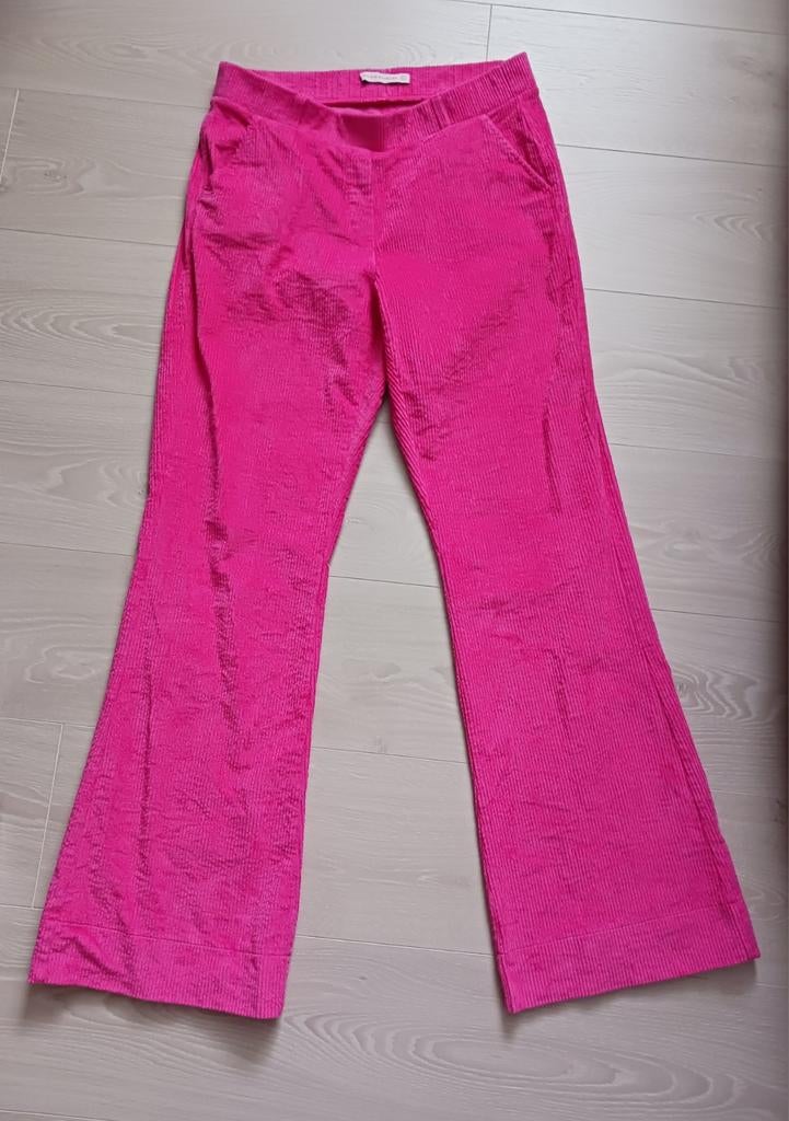 Roze flair ribbroek Studio Anneloes, L, Studio Anneloes, Ophalen of Verzenden, Zo goed als nieuw, Roze
