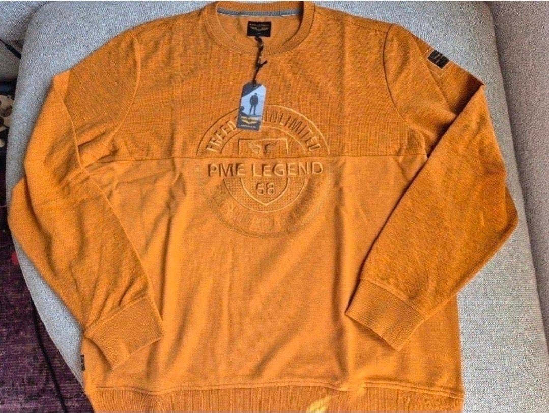 Pme Legend Pall Mall sweater trui Gold Nieuw maat XXXL, Kleding | Heren, Verzenden, ., Trui of Vest, Nieuw