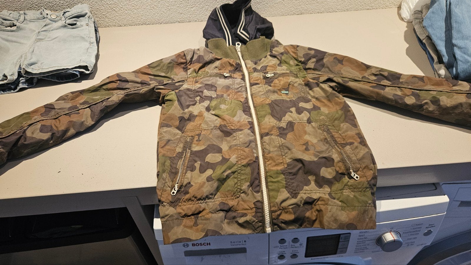 Stoere camouflage jas voor jongens - Scotch Shrunk, Gebruikt, Scotch Shrunk, Ophalen of Verzenden, Jongen