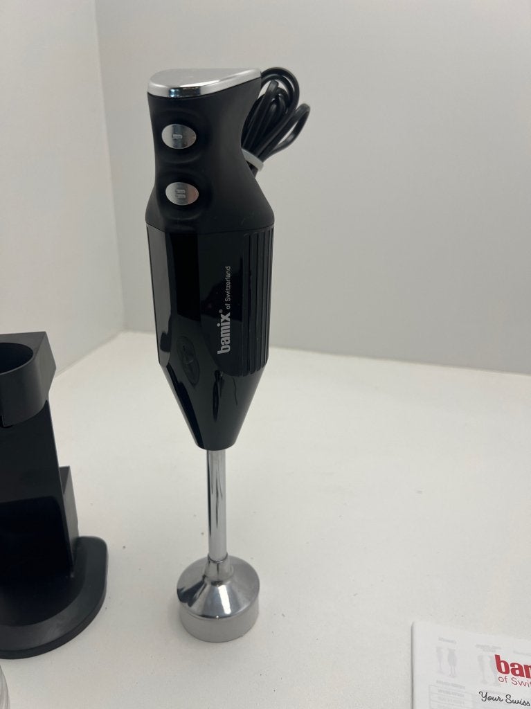 Bamix DeLuxe M200 staafmixer met hakmolen - Retourdeal, Info@mystore.nl, 3 snelheden of meer, Bruggestraat 18, Zo goed als nieuw