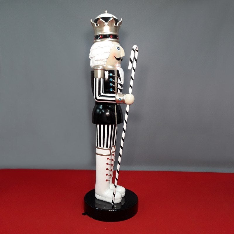 Black Nutcracker King beeld – Notenkraker Hoogte 201 cm, Diversen, Ophalen, HorecaBeelden, Nieuw, HorecaBeelden