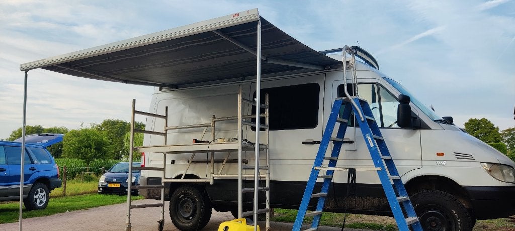 Fiamma f45s luifel 350cm, Caravans en Kamperen, Camper-accessoires, Ophalen, Gebruikt