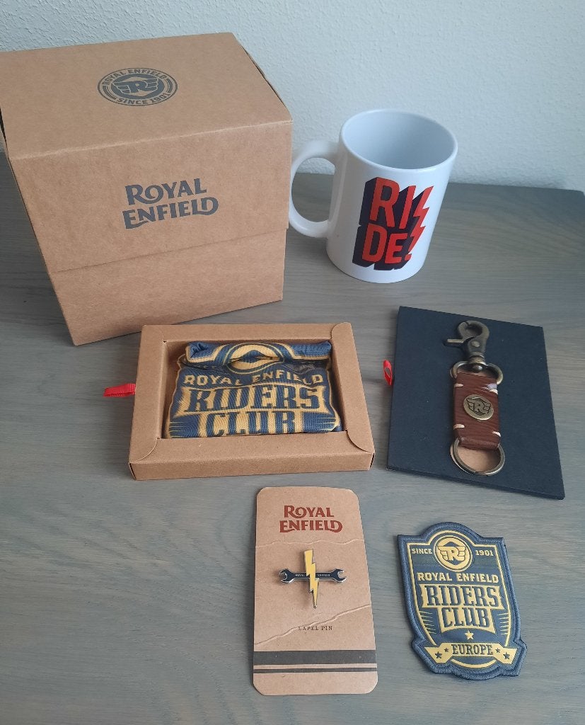 Royal Enfield cadeau setje, Motoren, Ophalen of Verzenden, Nieuw
