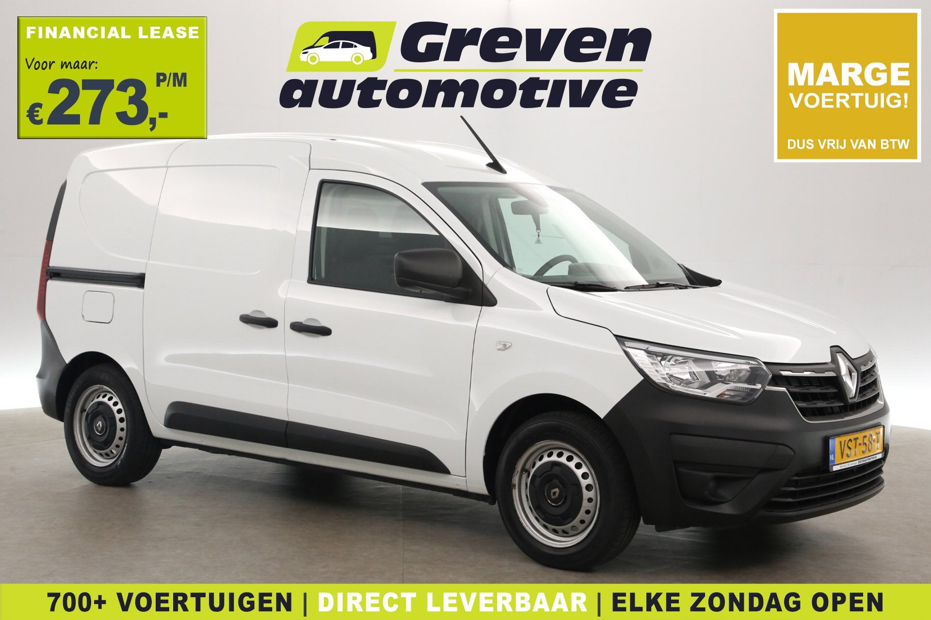 Renault Express 1.5 dCi | Marge | Airco | Cruise | Trekhaak, Auto's, Voorwielaandrijving, Gebruikt, Euro 6, 4 cilinders