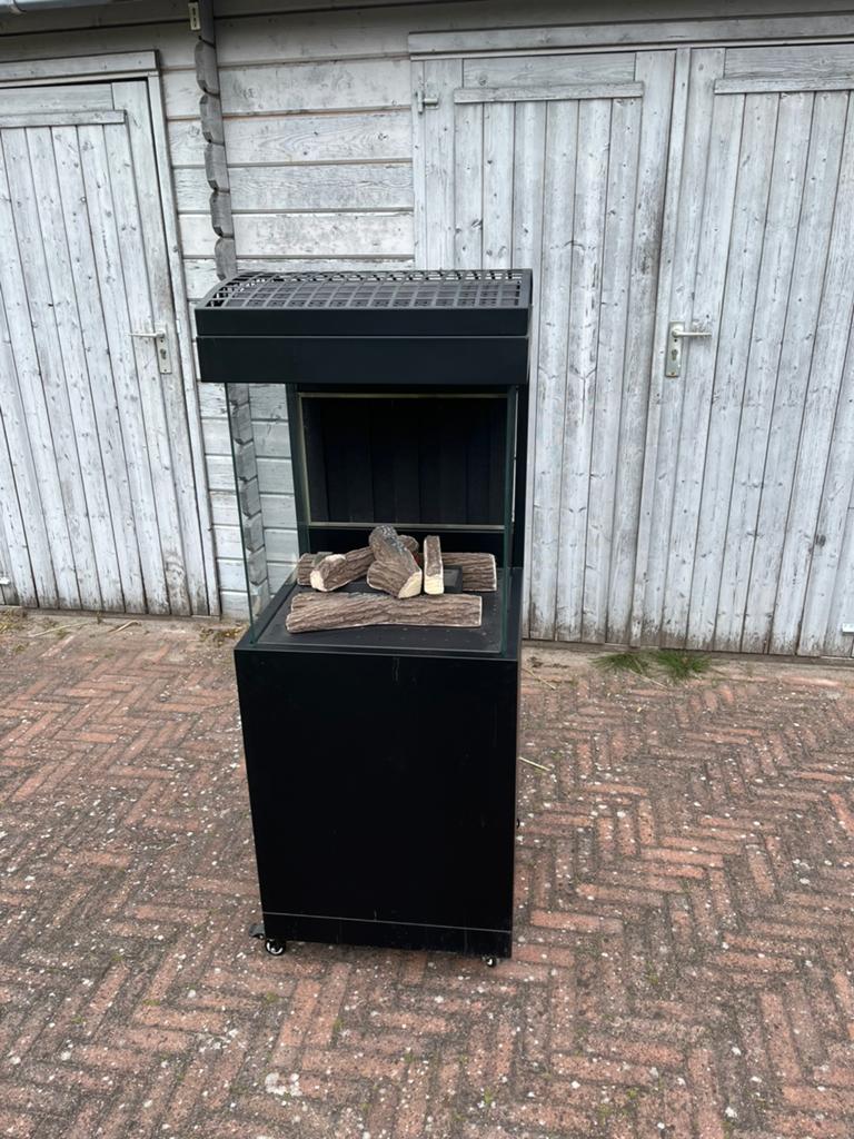 Terrasverwarmer, terrashaard, Ophalen, Zo goed als nieuw