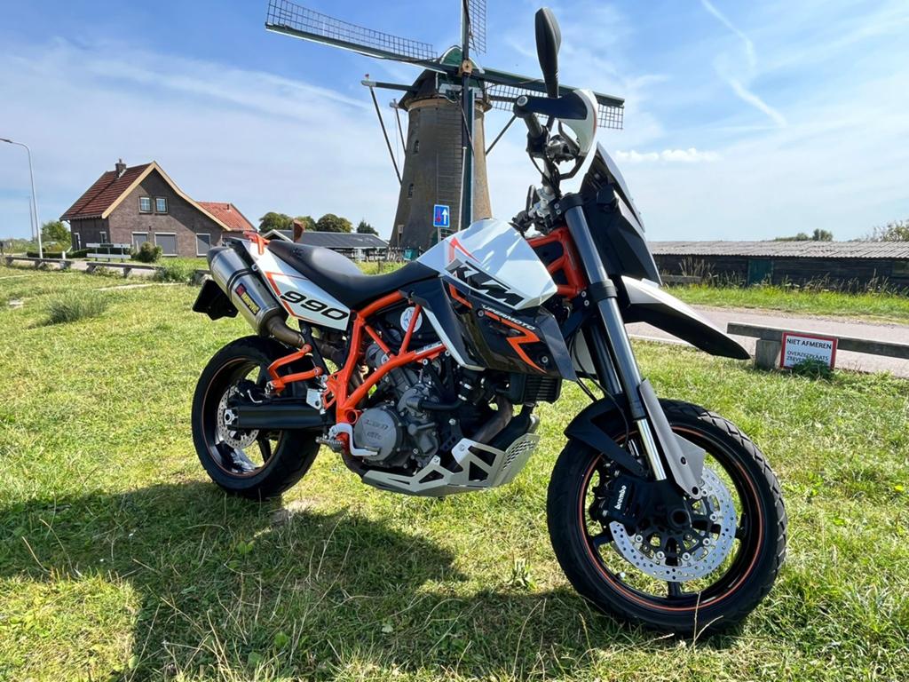 KTM 990 SMR, Motoren, Motoren | KTM, Bedrijf, SuperMoto, meer dan 35 kW, 2 cilinders, Motorrijbewijs A, ABS, Sportuitlaat, Handgeschakeld