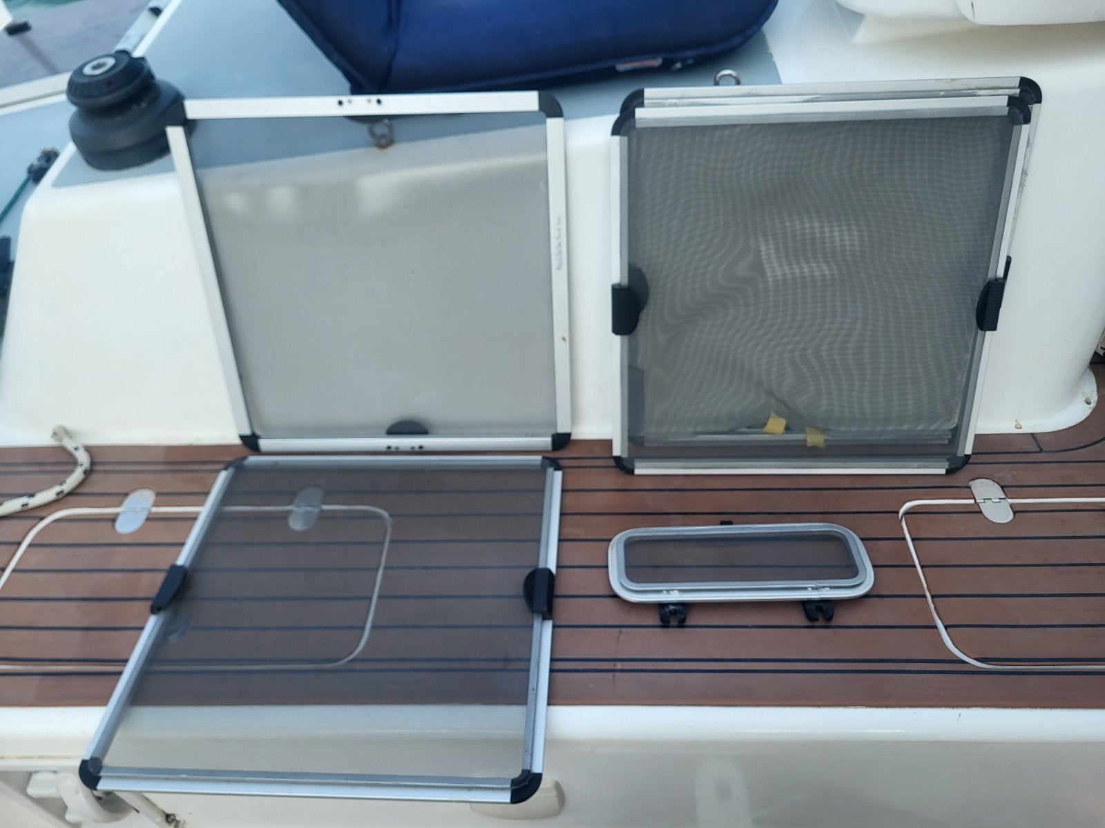 Horren voor Gebo scheepsramen 50x50, Watersport en Boten, Ophalen of Verzenden