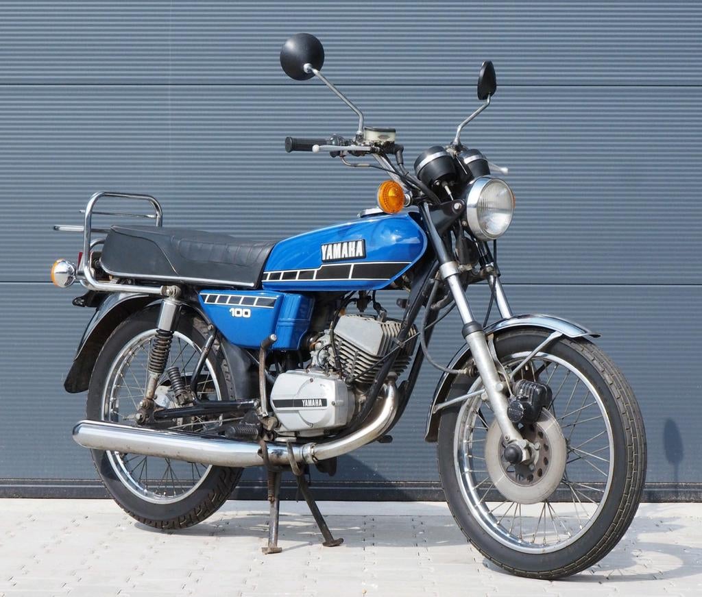 Classic - Yamaha rs100 - 1977 - origineel 1e lak - 15182 km, Occasion, Rs, 11 kW of minder, Yamaha