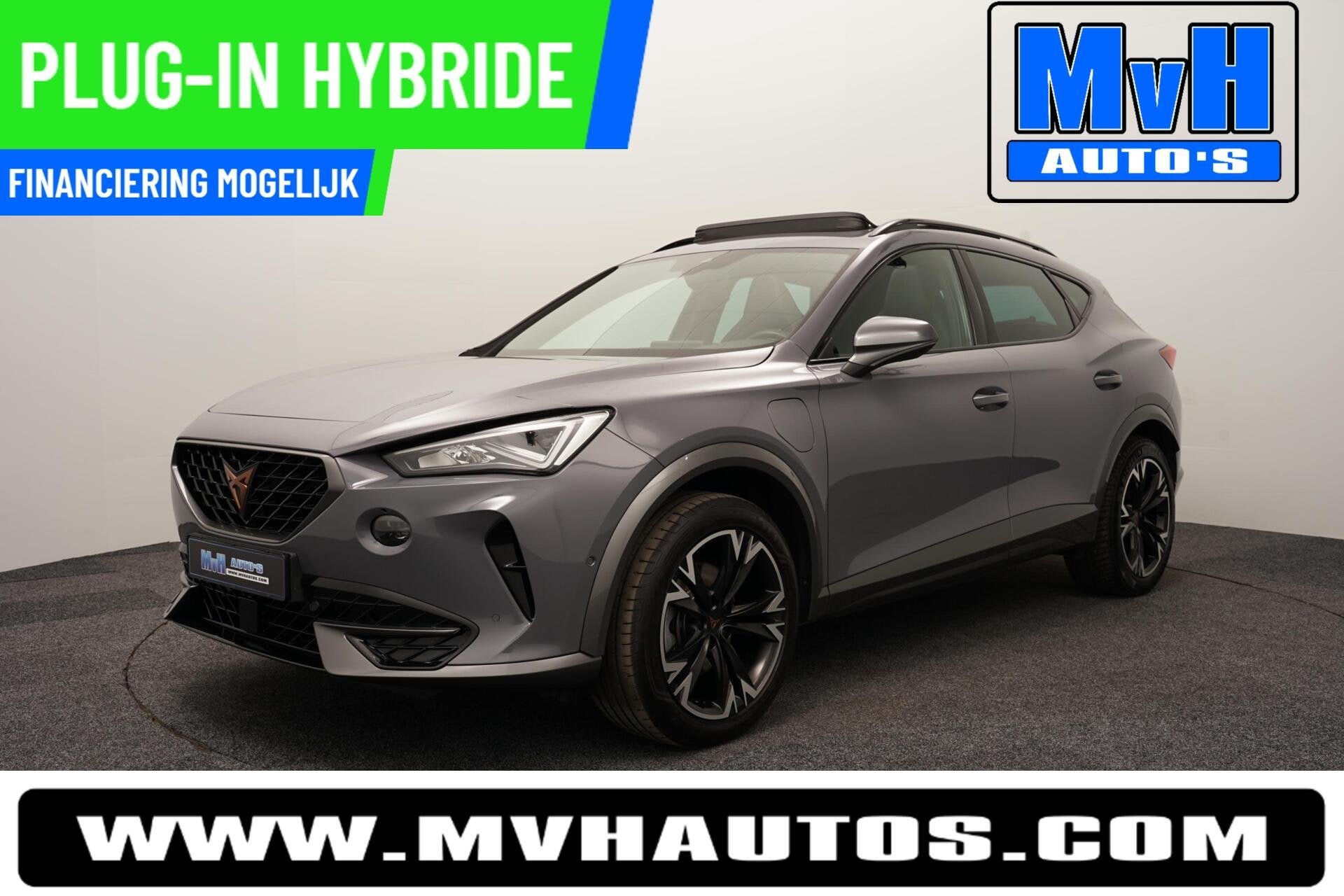CUPRA Formentor 1.4 PHEV|KUIPST|PANO|STOEL/STUUR.VERW|SOH93%, Auto's, Cupra, Gebruikt, 4 cilinders, Formentor, Leder en Stof
