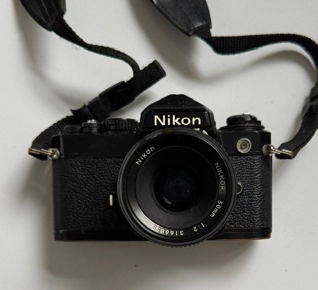 Nikon Nikkormat FE spiegelreflexcamera, Ophalen of Verzenden, Gebruikt, Spiegelreflex, Nikon