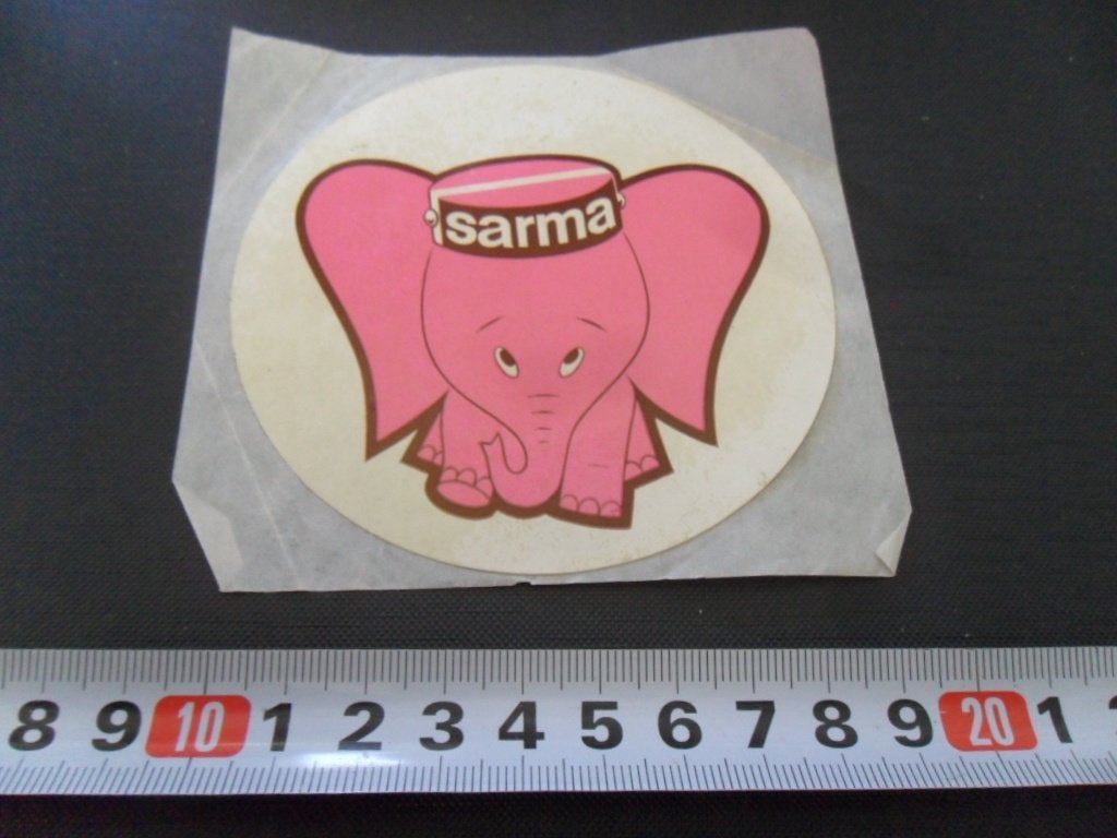 sticker SARMA  olifant, Ophalen, Zo goed als nieuw