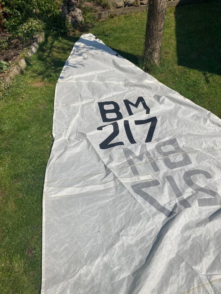 Mooi Grootzeil 285x480cm kleine BM 12 m, Gebruikt, Ophalen of Verzenden, 3 tot 6 meter, Minder dan 15 m²