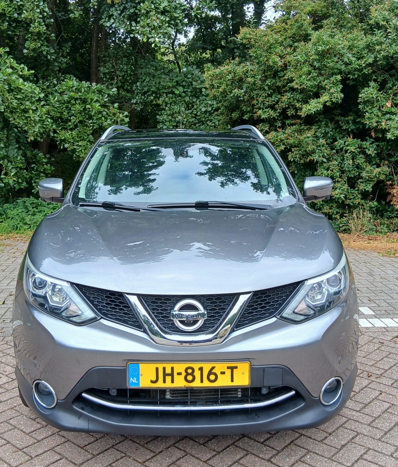 Nissan Qashqai 1.2 Dig-t 85KW 2WD CVT 2016 Grijs, Auto's, Nissan, 4 cilinders, 115 pk, Particulier, 1000 kg