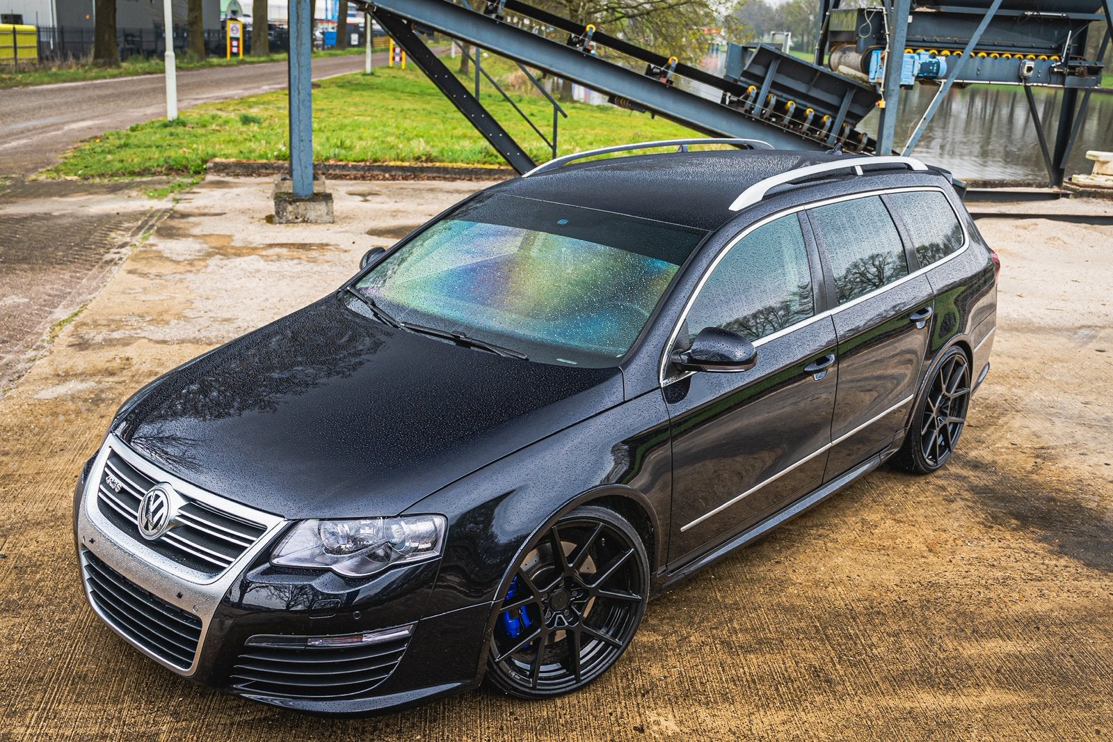 Volkswagen Passat R36!, Automaat, Zwart, Zwart, 10 km/l