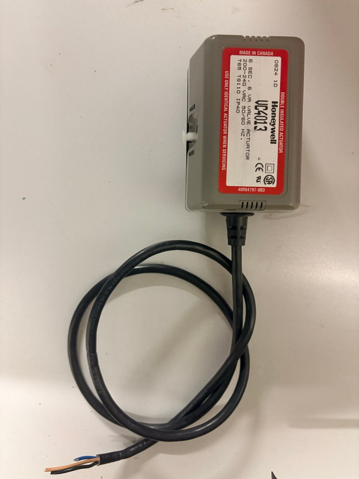 Honeywell VC4013 Klepactuator - 200-240 VAC, Ophalen of Verzenden, Gebruikt, Overige typen