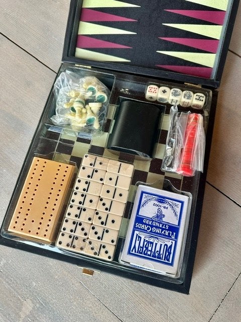 Diverse board spellen set, Drie of vier spelers, Ophalen, Zo goed als nieuw, Onbekend