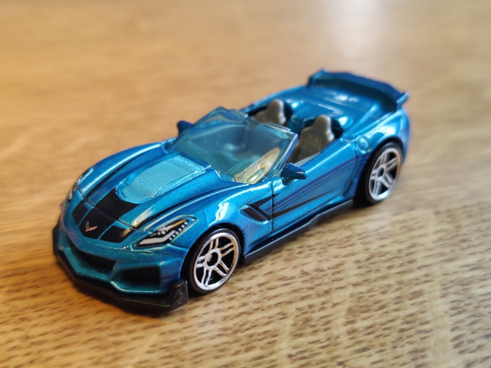 Hot Wheels Chevrolet Corvette ZR1 Cabrio, Ophalen of Verzenden, Zo goed als nieuw, Auto