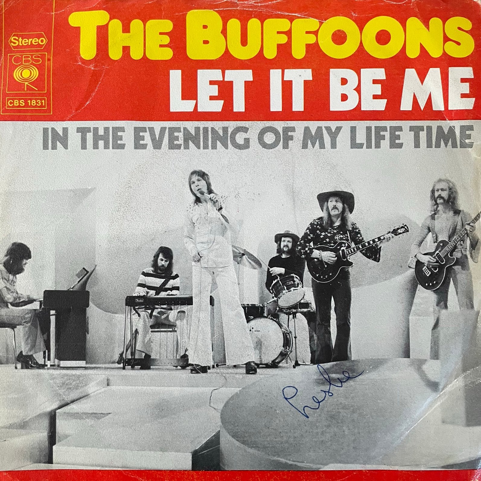 The Buffoons - Let it be, Cd's en Dvd's, Vinyl Singles, Ophalen of Verzenden, Zo goed als nieuw, Pop