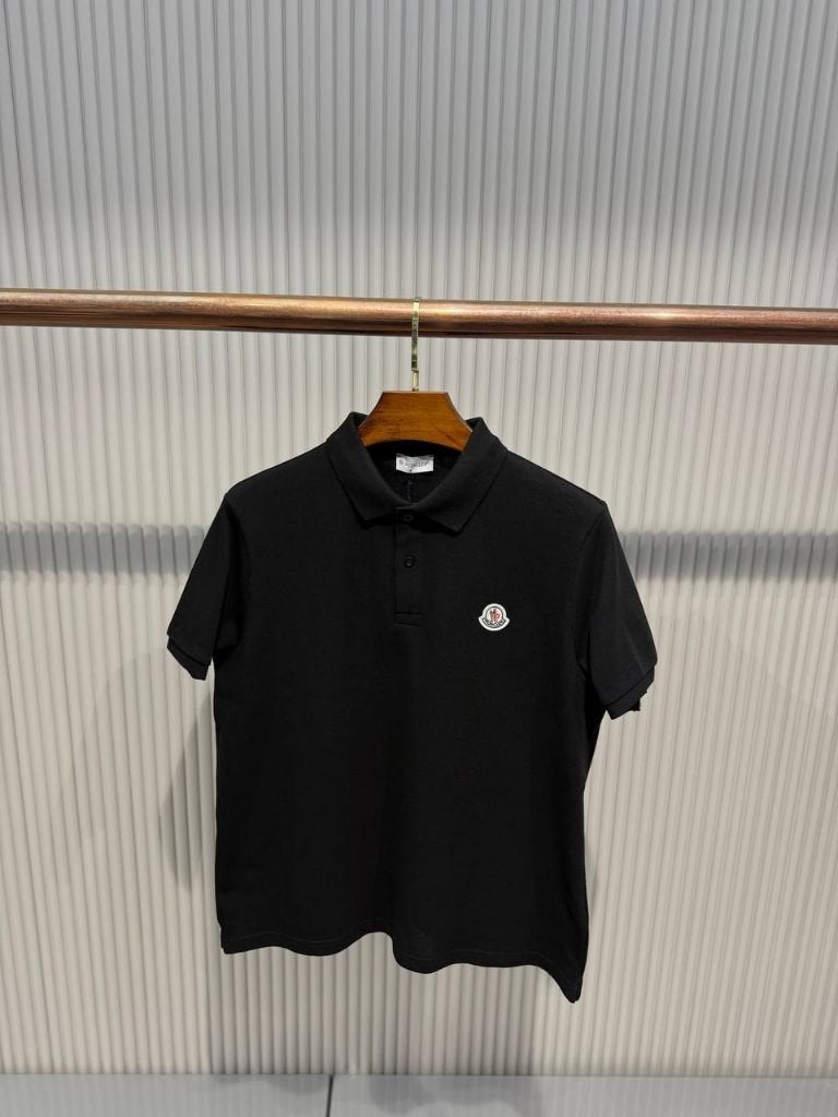 Moncler polo zwart, Ophalen of Verzenden, Nieuw, Zwart