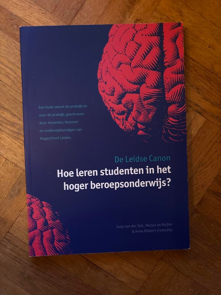 De Leidse Canon: Hoe leren studenten in het hbo?, Ophalen of Verzenden, Gelezen, HBO