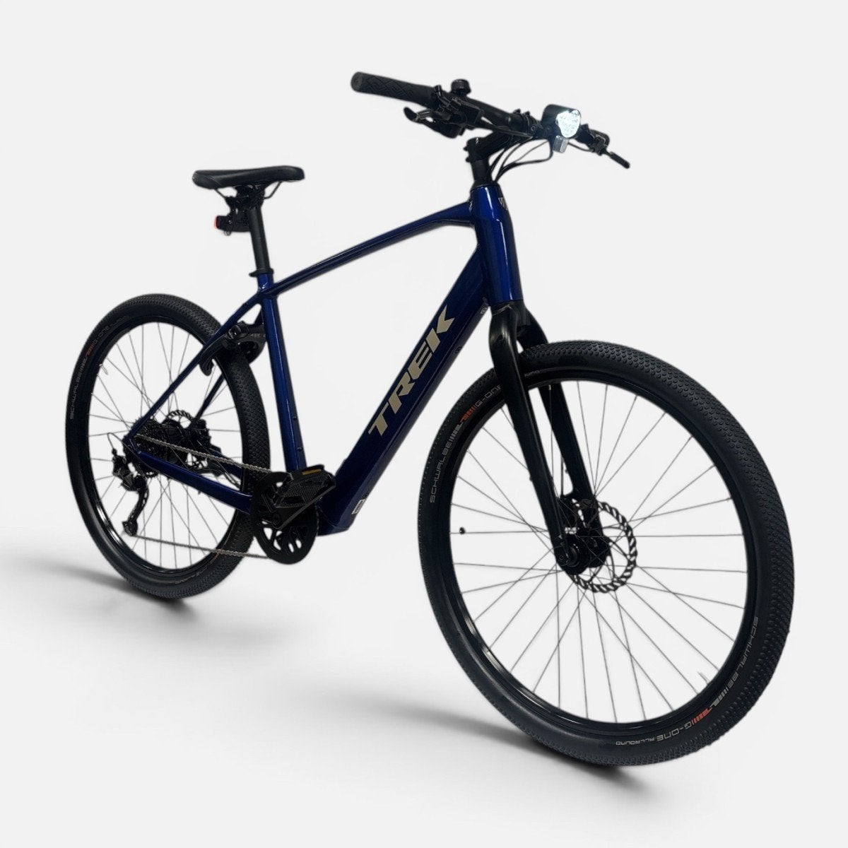 Trek Dual Sport+ 2 LT | 250Wh Heren Hex Blue 51cm, Fietsen en Brommers, Elektrische fietsen, Gebruikt, Overige merken, 51 tot 55 cm